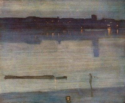 Nocturne in Blue and Green by James Abbott McNeill Whistler
